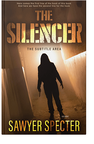 Pre Made Book Cover Deep Oak