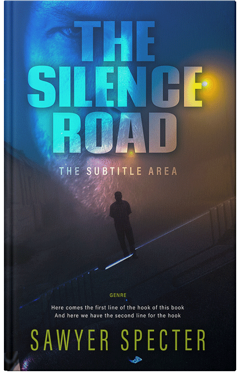 Front view of Premade Mystery & Thriller & Suspense Book Cover - Ebony Clay