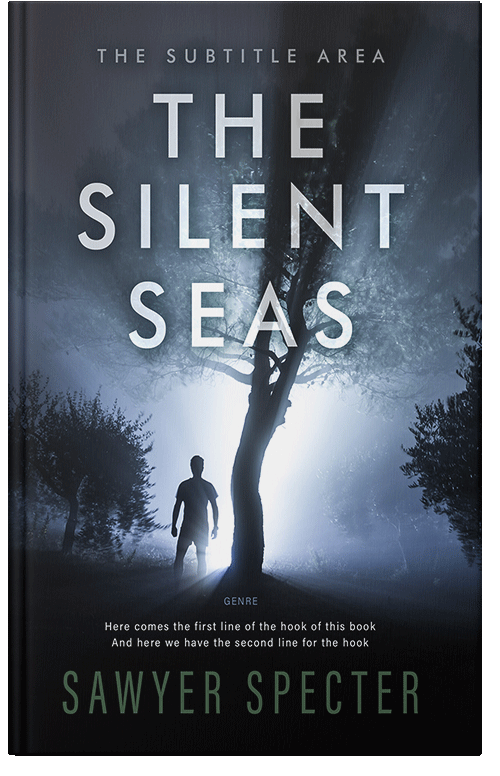 Front view of Premade Mystery & Thriller & Suspense Book Cover - Mirage