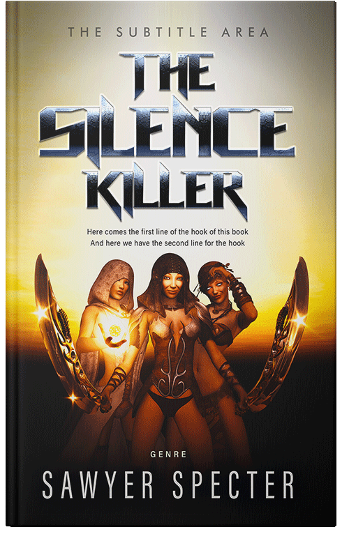 Front view of Premade Fantasy Book Cover - Cocoa Brown