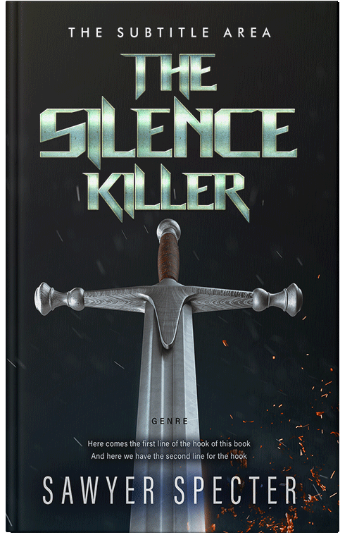 Front view of Premade Fantasy Book Cover - Bunker