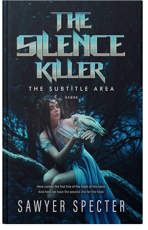 Front view of Premade Fantasy Book Cover - Firefly