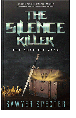 Pre Made Book Cover Cod Gray