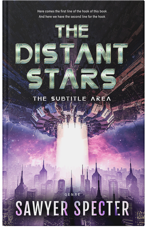 Front view of Premade Science Fiction Book Cover - Thistle