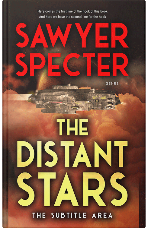 Front view of Premade Science Fiction Book Cover - Cocoa Bean