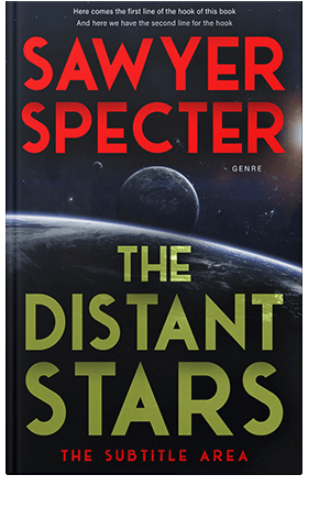 Pre Made Book Cover Copper