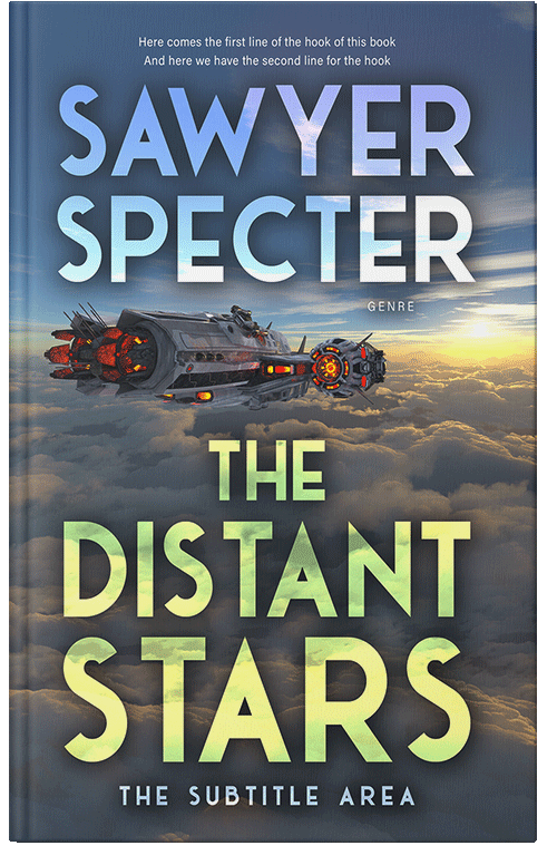 Front view of Premade Science Fiction Book Cover - River Bed