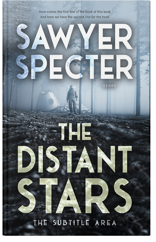 Front view of Premade Science Fiction Book Cover - Charade