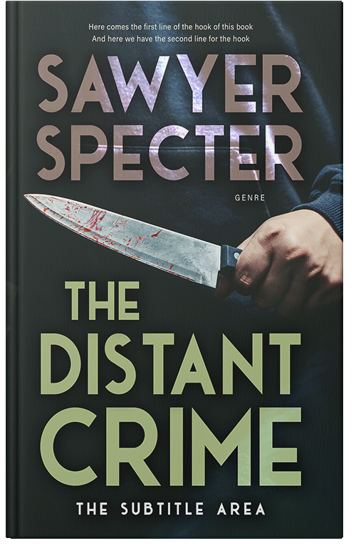 Front view of Premade Mystery & Thriller & Suspense Book Cover - Eagle