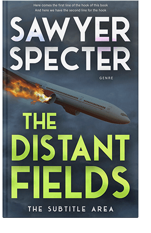 Pre Made Book Cover Oxford Blue