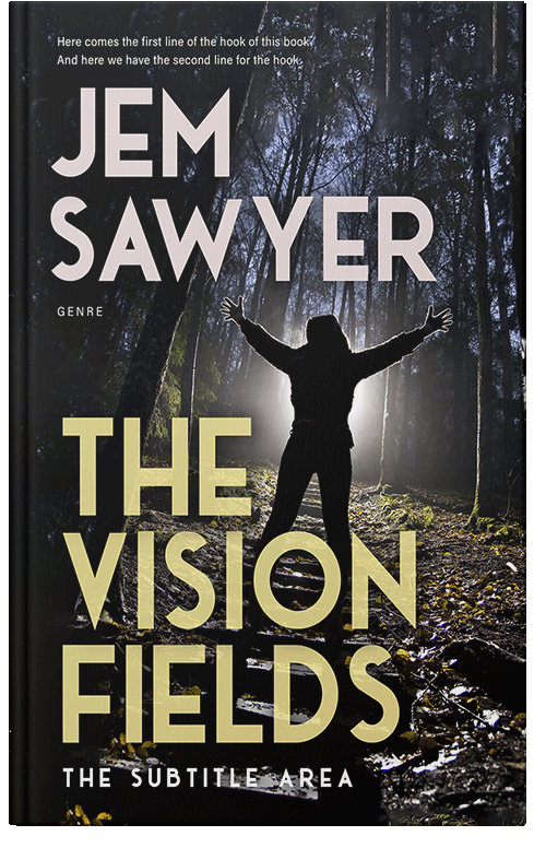 Front view of Premade Mystery & Thriller & Suspense Book Cover - Akaroa