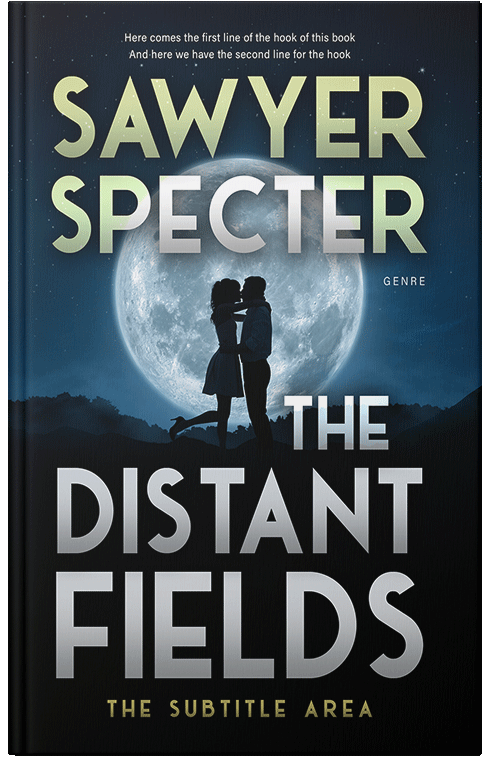 Front view of Premade Romance Book Cover - Firefly