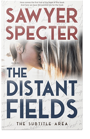 Pre Made Book Cover Oxford Blue