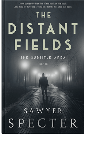 Pre Made Book Cover Ebony Clay