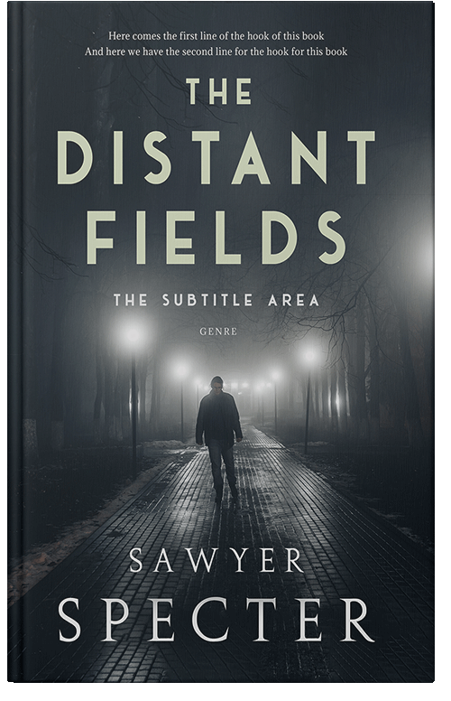 Front view of Premade Mystery & Thriller & Suspense Book Cover - Ebony Clay