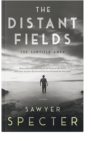 Pre Made Book Cover Quill Gray