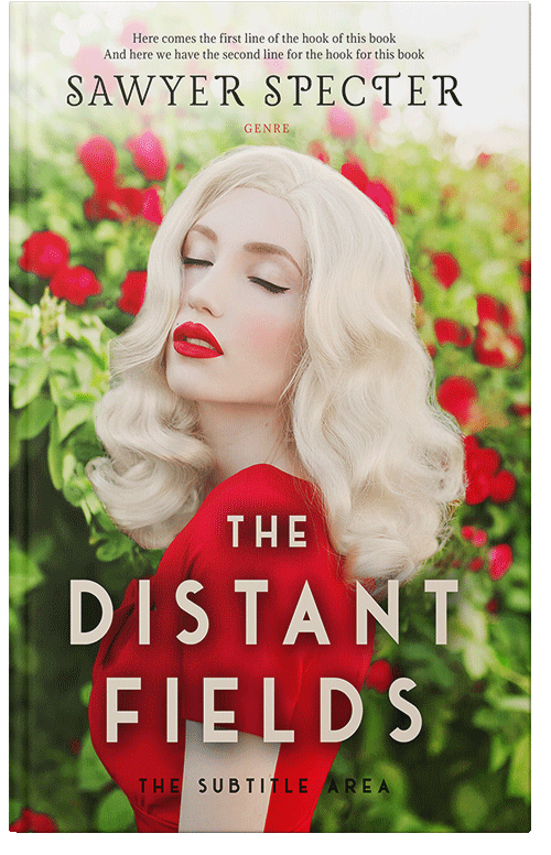 Front view of Premade Romance Book Cover - Bone