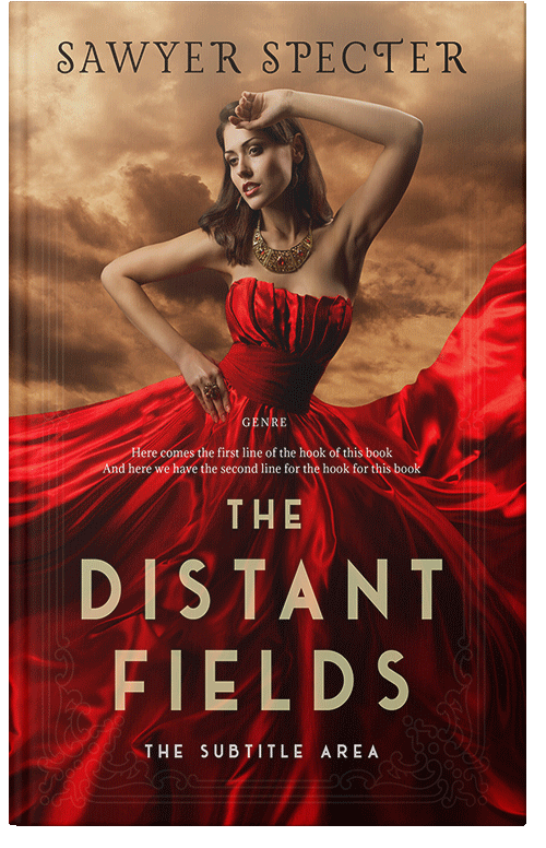 Front view of Premade Fantasy Book Cover - Van Cleef