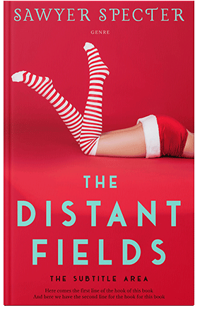 Pre Made Book Cover Crimson