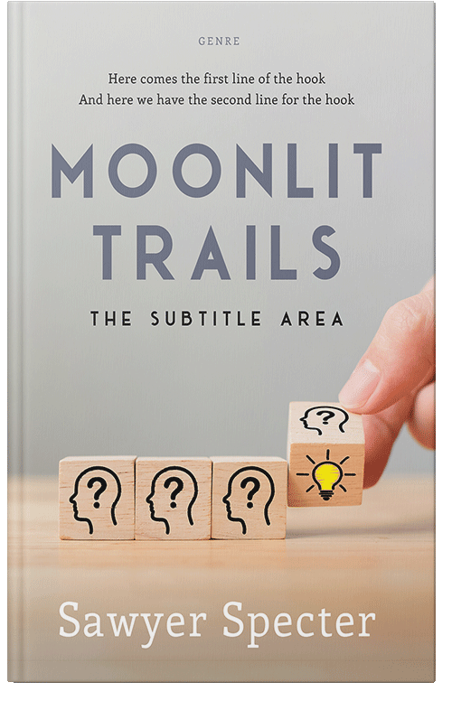 Front view of Premade Self-Improvement & Self-Help Book Cover - Sisal