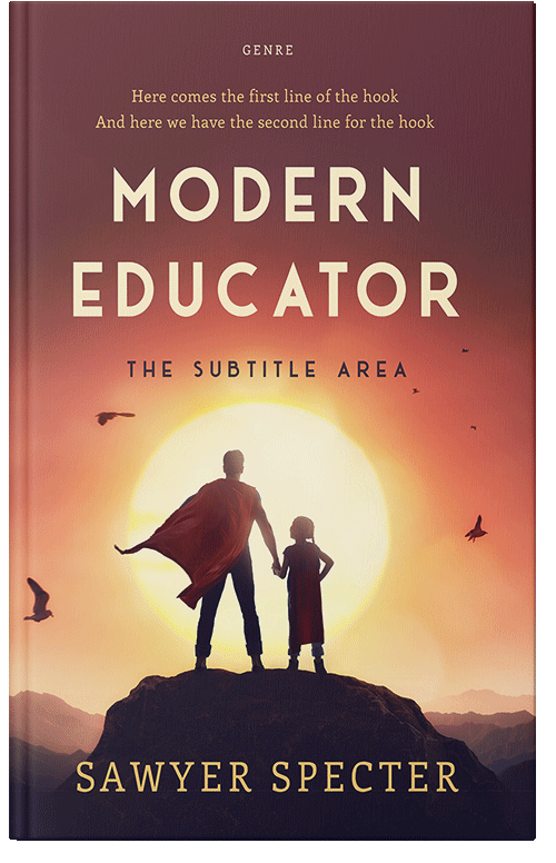 Front view of Premade Family & Parenting Book Cover - Buccaneer