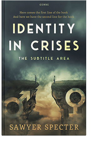 Pre Made Book Cover Outer Space