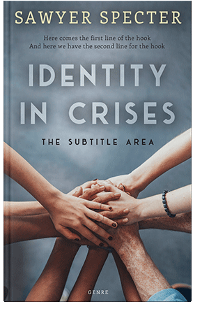 Pre Made Book Cover Pale Sky