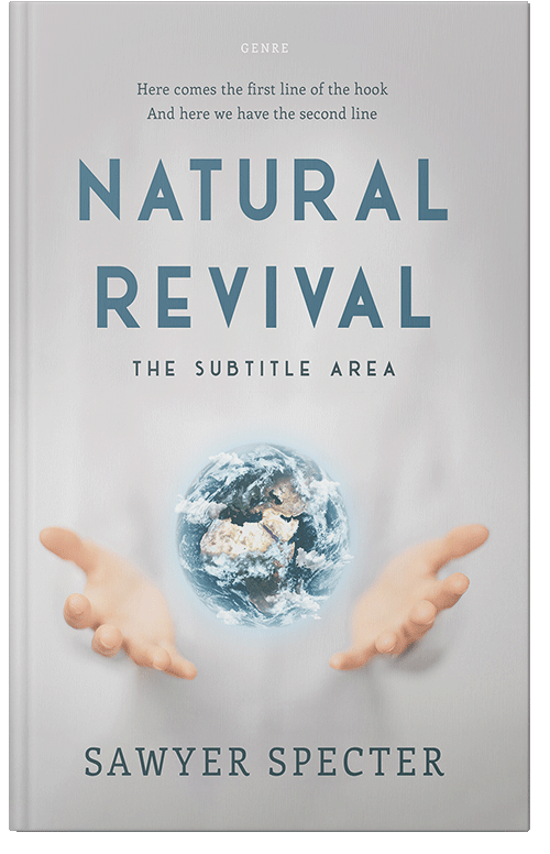 Front view of Premade Science & Nature Book Cover - Alto