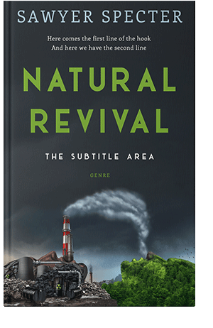 Pre Made Book Cover Outer Space