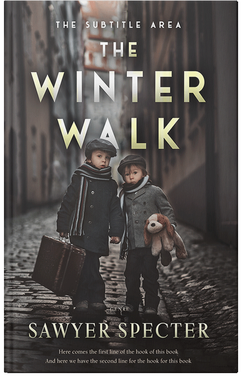 Front view of Premade Historical Book Cover - Dune