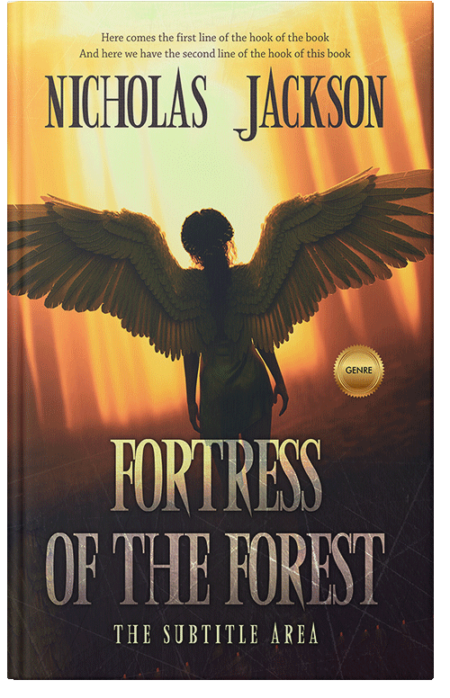 Front view of Premade Fantasy Book Cover - Rob Roy