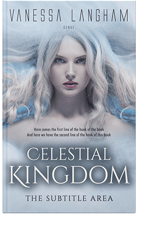 Pre Made Book Cover Heather