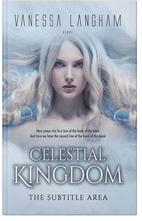 Front view of Premade Fantasy Book Cover - Heather