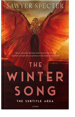 Pre Made Book Cover Hot Cinnamon