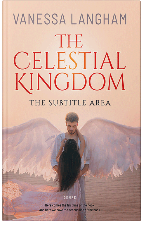 Front view of Premade Fantasy Book Cover - Rose Fog