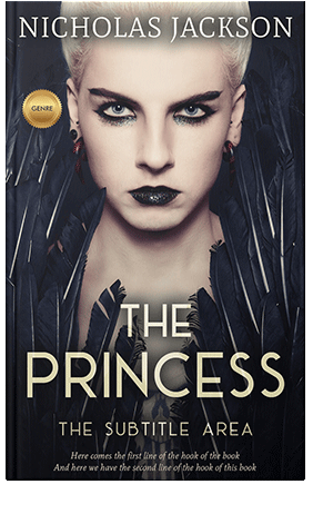 Pre Made Book Cover Steel Gray