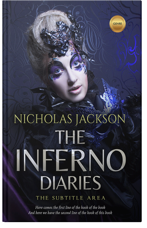 Front view of Premade Fantasy Book Cover - Mirage