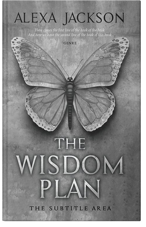 Front view of Premade Environment & Ecology Book Cover - Gray