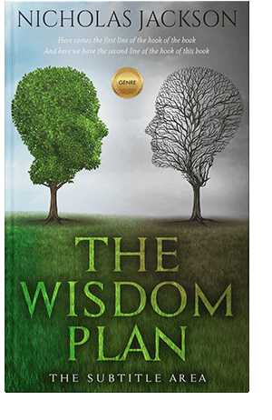 Pre Made Book Cover Woodland