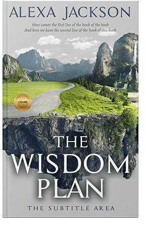 Pre Made Book Cover Gray Nickel