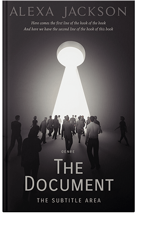 Pre Made Book Cover Thunder