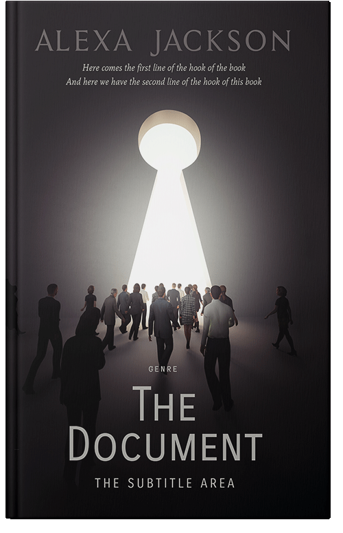 Front view of Premade Mystery & Thriller & Suspense Book Cover - Thunder