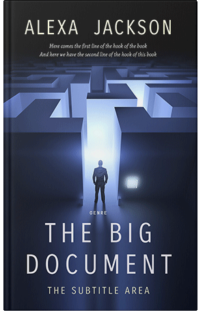Premade Book Cover Big Stone