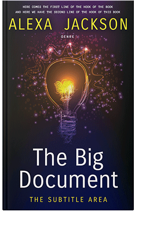 Pre Made Book Cover Revolver