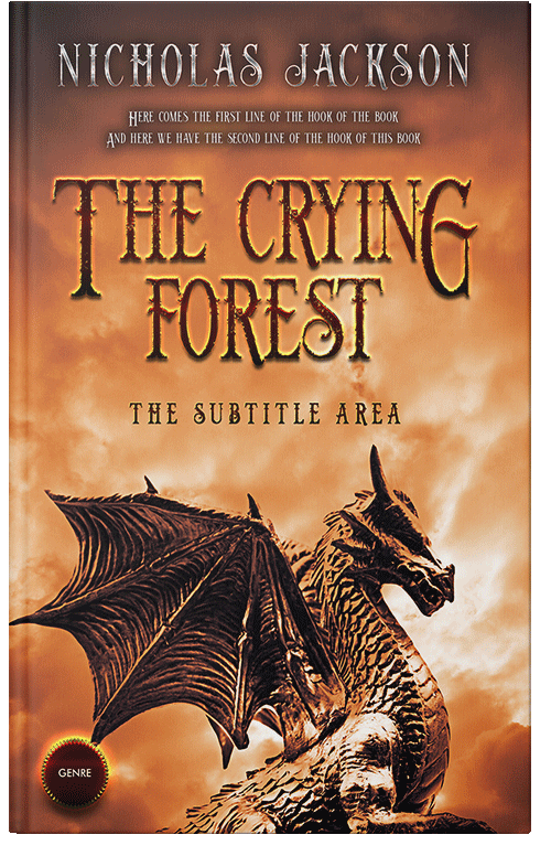 Front view of Premade Fantasy Book Cover - Eclipse