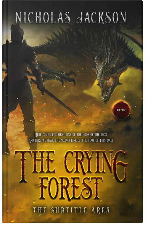 Front view of Premade Fantasy Book Cover - Onion