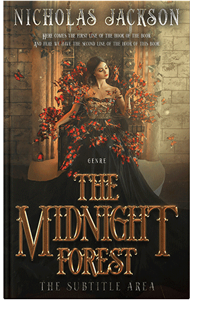 Pre Made Book Cover Oil