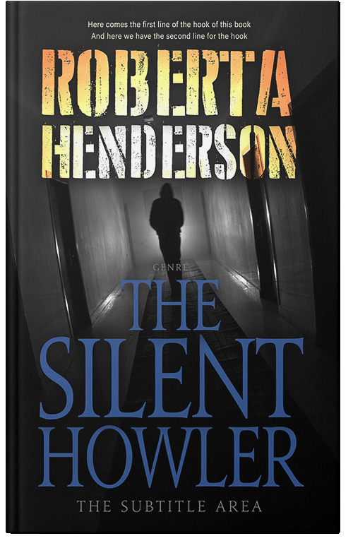 Front view of Premade Mystery & Thriller & Suspense Book Cover - Woodsmoke