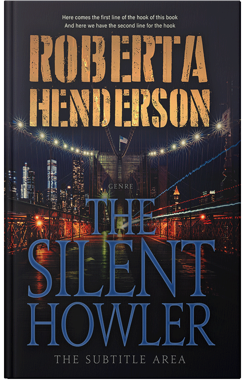 Front view of Premade Mystery & Thriller & Suspense Book Cover - Tussock