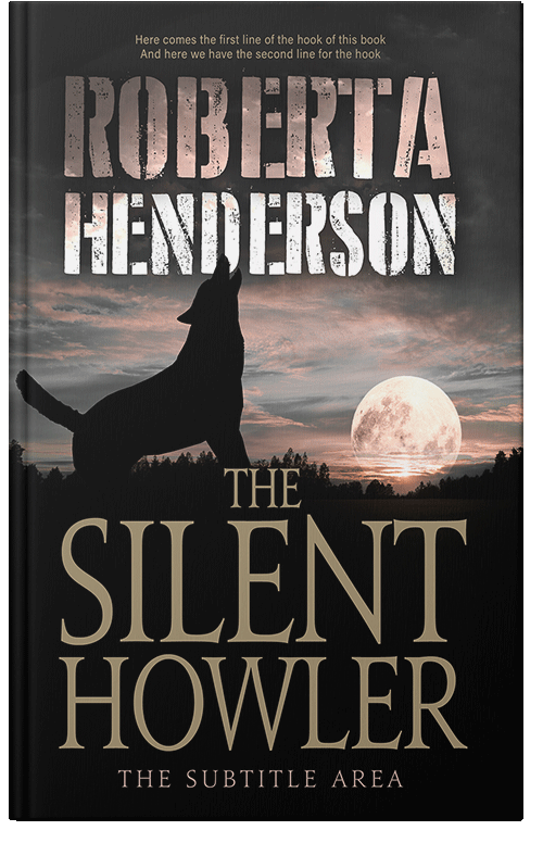 Front view of Premade Mystery & Thriller & Suspense Book Cover - Cod Gray